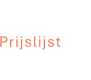 Prijslijst
